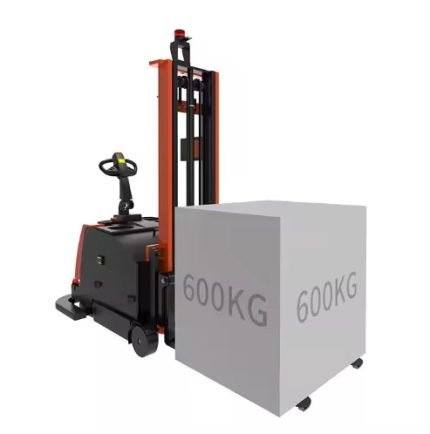 Reeman Forklift Electric Pallet Stacker 600kg Forklift With Agv System Optional Lithium Battery Factory/Warehouse/Logistics