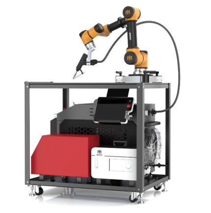 Portable welding robot