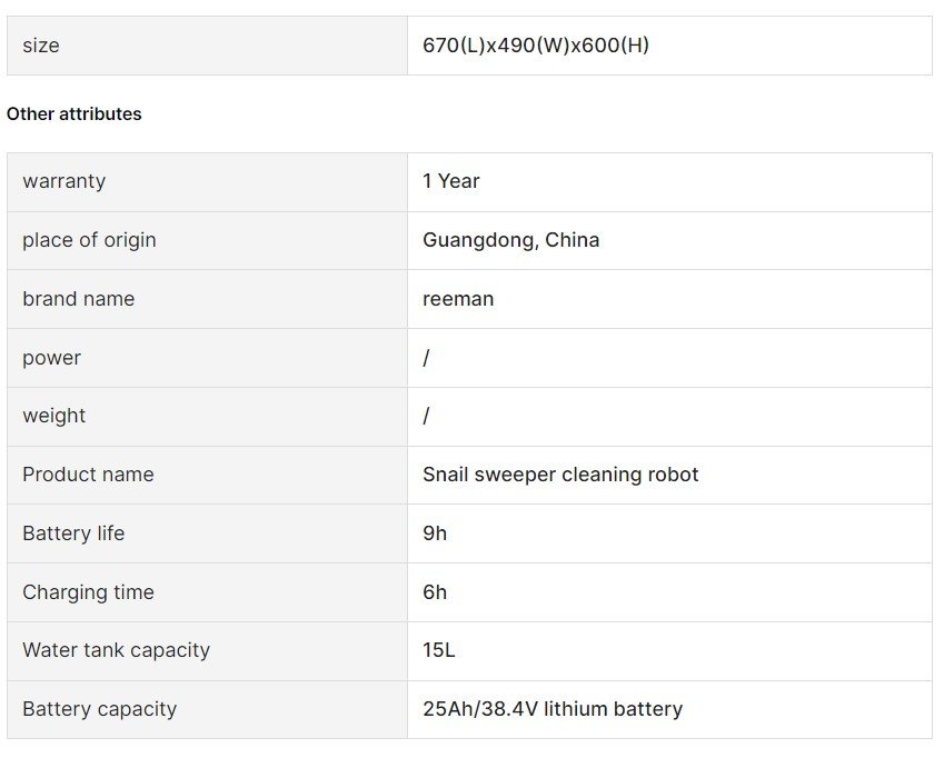 Robot Vacuum Cleaner 