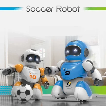 1set 2pcs robot RC Soccer Robot Electric Dancing football Simulation Robot Programmable Educational parent-child match game toy