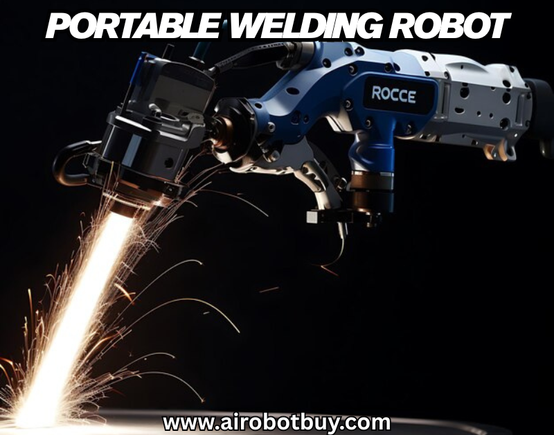 Portable welding robot