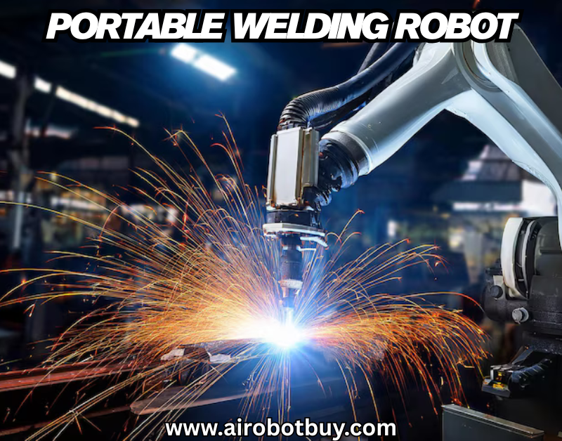 Portable welding robot